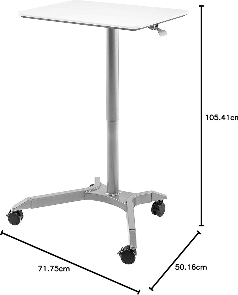 Airlift Height Adjustable Mobile Sit-Stand Desk