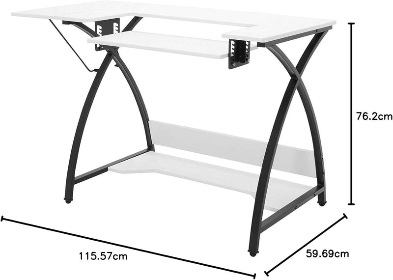 Sewing Table Alloy Steel 45.5" W X 23.5"