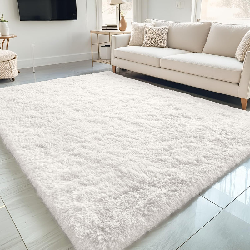 Shag Rugs for Living Room Feet Machine