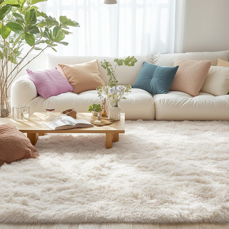 Shag Rugs for Living Room Feet Machine