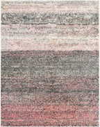 Shaggy Plain Blush Rug Fluffy Lounge Living Room