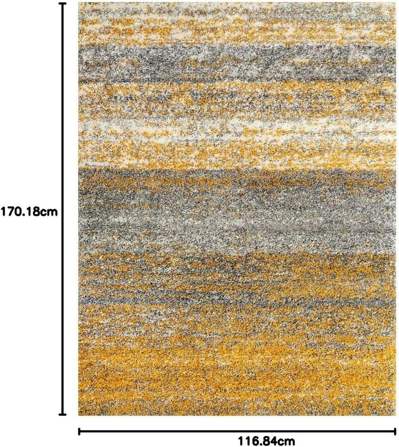 Shaggy Plain Blush Rug Fluffy Lounge Living Room