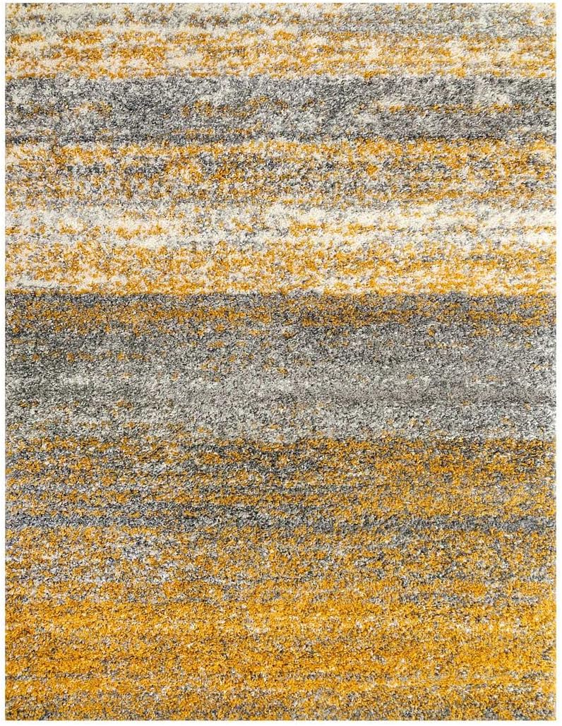 Shaggy Plain Blush Rug Fluffy Lounge Living Room