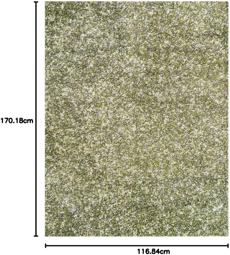 Shaggy Plain Blush Rug Fluffy Lounge Living Room