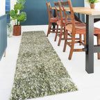 Shaggy Plain Blush Rug Fluffy Lounge Living Room