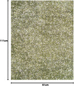 Shaggy Plain Blush Rug Fluffy Lounge Living Room