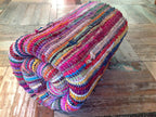 Shanti Coloured Rug Hand Woven Eco-Friendly: 100% Recycled