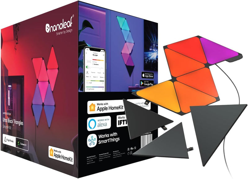 Shapes Ultra Triangle Starter Kit 9 Smart LED
