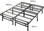 Shawn Smartbase Folding Guest Bed Frame Space Saving