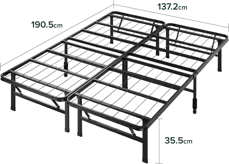 Shawn Smartbase Folding Guest Bed Frame Space Saving