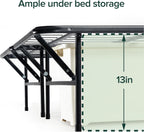Shawn Smartbase Folding Guest Bed Frame Space Saving