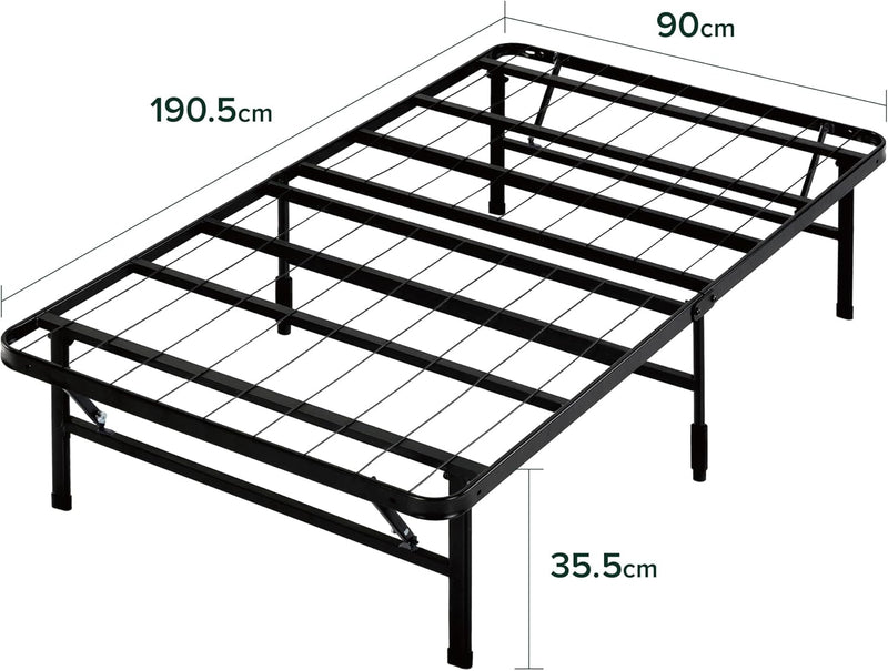 Shawn Smartbase Folding Guest Bed Frame Space Saving