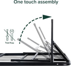 Shawn Smartbase Folding Guest Bed Frame Space Saving