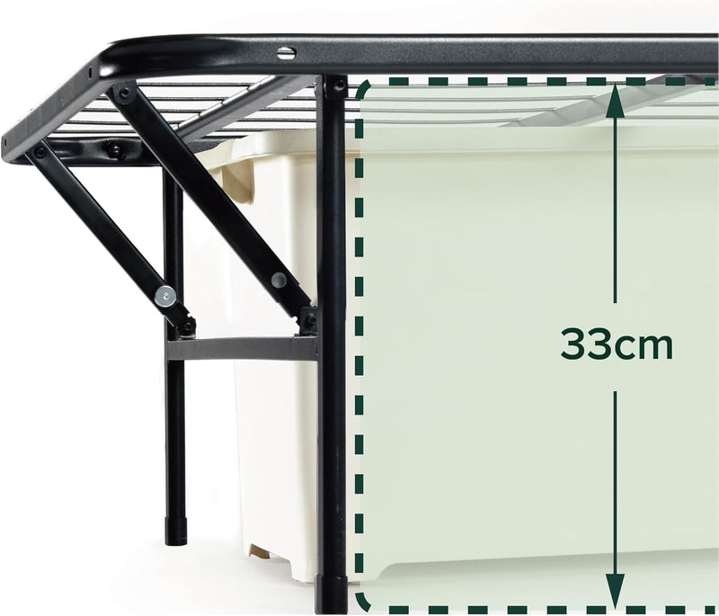 Shawn Smartbase Folding Guest Bed Frame Space Saving