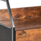 Shelf 3 Drawers 2 Shelves Vintage Look Industrial