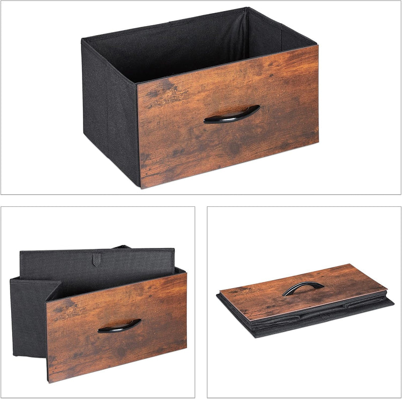 Shelf 3 Drawers 2 Shelves Vintage Look Industrial