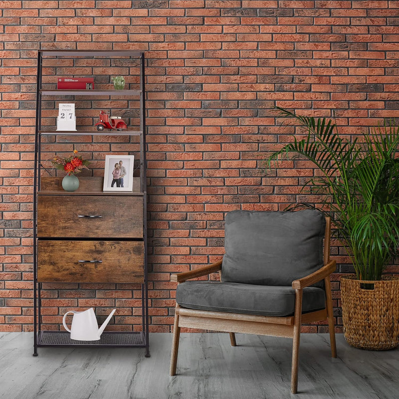 Shelf 3 Drawers 3 Shelves Vintage Look Industrial