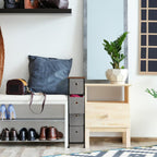 Shelf 4 Fabric Drawers Industrial Design Bathroom Kitchen