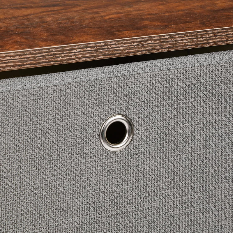 Shelf 4 Fabric Drawers Industrial Design Bathroom Kitchen