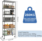 6-Tier Wire Shelving Unit