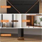 Shelves Book Shelf with 5 Bookcase 3 Fabric