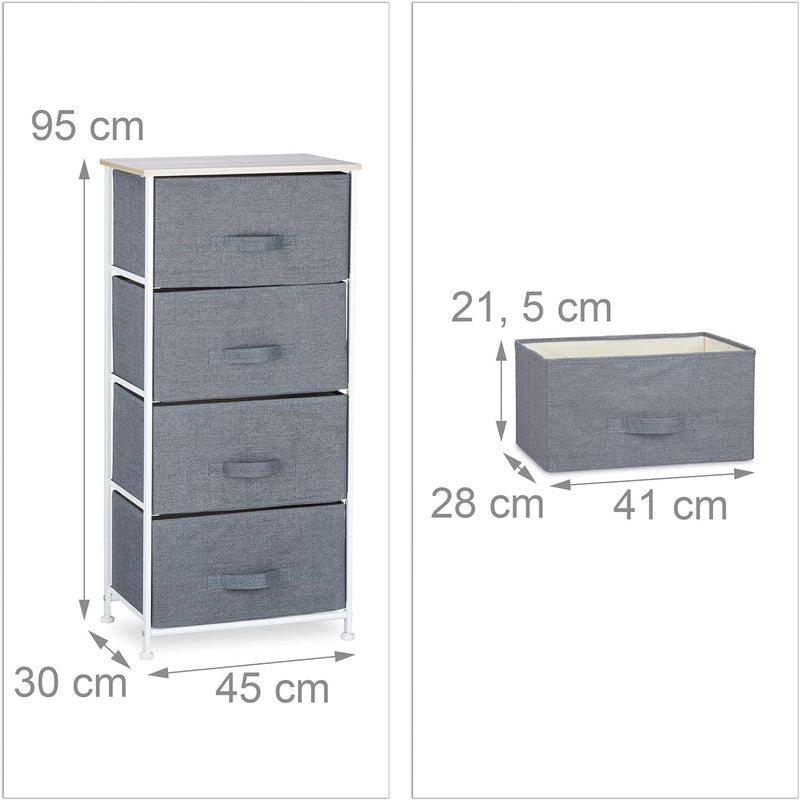 Shelving System Chest of Drawers Standing Shelf
