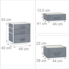 Shelving System Chest of Drawers Standing Shelf