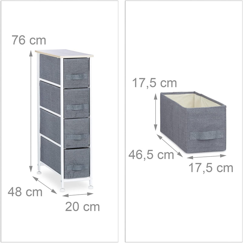 Shelving System Chest of Drawers Standing Shelf