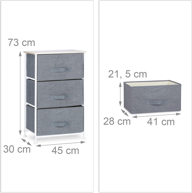 Shelving System Chest of Drawers Standing Shelf