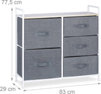 Shelving System Chest of Drawers Standing Shelf
