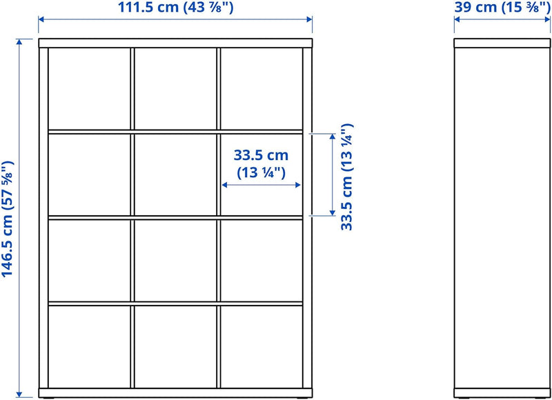 Shelving Unit 112x147CM