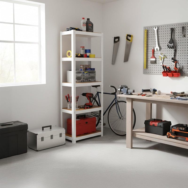 Shelving Unit 5 Shelves Boltless Garage
