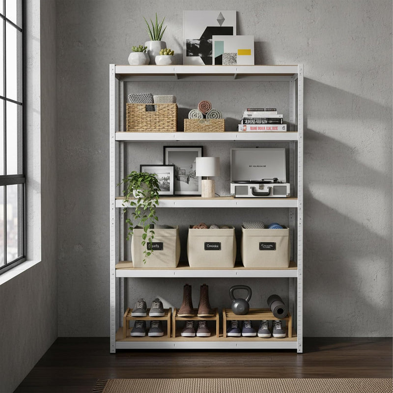 Shelving Unit 5 Shelves Boltless Garage