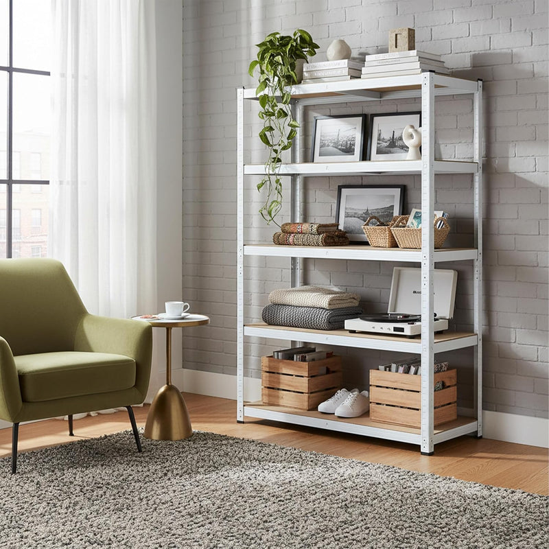 Shelving Unit 5 Shelves Boltless Garage