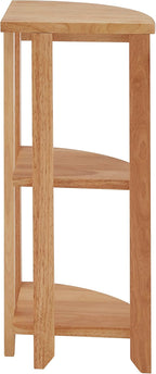 Shelving Unit Wooden Corner Shelf Bathroom Plant Stand