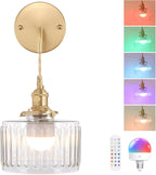 Shenmoyl Battery Operated Wall Light Rechargeable Lamp (Set of 2)