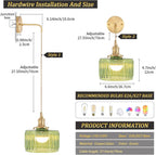 Shenmoyl Battery Operated Wall Light Rechargeable Lamp (Set of 2)
