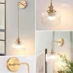 Shenmoyl Battery Operated Wall Light Rechargeable Lamp (Set of 2)