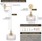 Shenmoyl Battery Operated Wall Light Rechargeable Lamp (Set of 2)