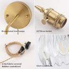 Shenmoyl Battery Operated Wall Light Rechargeable Lamp (Set of 2)