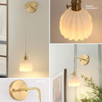 Shenmoyl Battery Operated Wall Light Rechargeable Lamp (Set of 2)