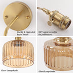 Shenmoyl Battery Operated Wall Light Rechargeable Lamp (Set of 2)