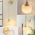 Shenmoyl Battery Operated Wall Light Rechargeable Lamp (Set of 2)