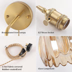 Shenmoyl Battery Operated Wall Light Rechargeable Lamp (Set of 2)