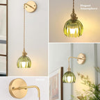 Shenmoyl Battery Operated Wall Light Rechargeable Lamp (Set of 2)
