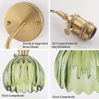 Shenmoyl Battery Operated Wall Light Rechargeable Lamp (Set of 2)