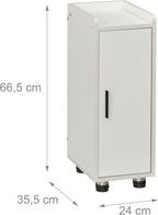 Shoe Bench Cabinet 2-Piece Set Footwear Storage