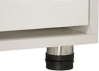 Shoe Bench Cabinet 2-Piece Set Footwear Storage
