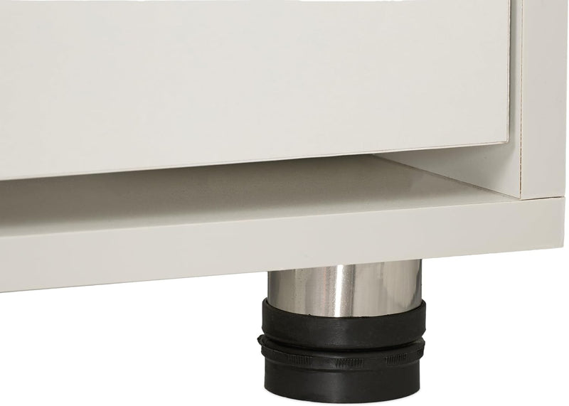 Shoe Bench Cabinet 2-Piece Set Footwear Storage