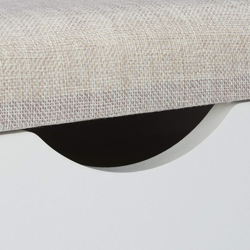 Shoe Bench Upholstered Cushion Foldable Seat Modern Storage
